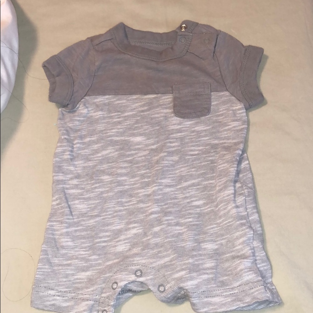 Gray summer one piece